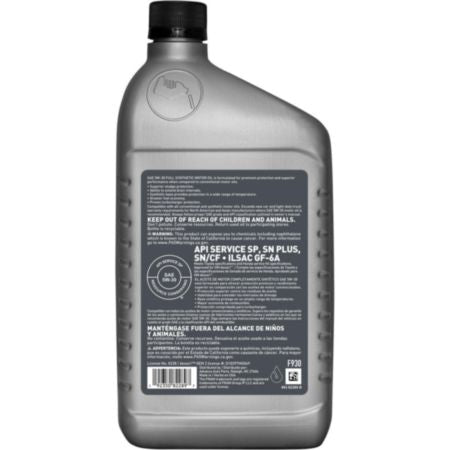 FRO F930 FRAM 5W30 Dexos1 Gen2 Full Synthetic Motor Oil