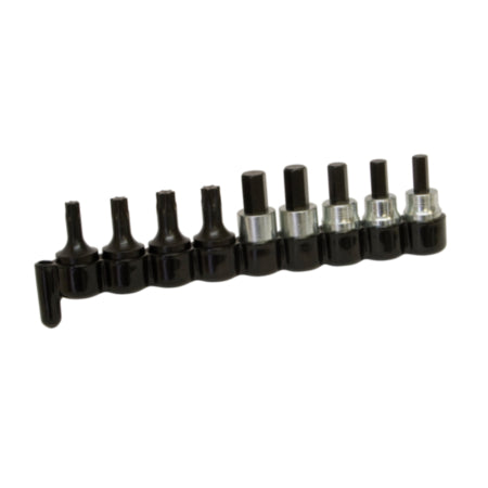 LST 29150 Lisle Universal Brake Caliper Bit Set (9 pc)