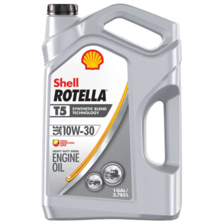 LUB 550045130 | ROTELLA T5 ENGINE OIL 10W30 SYNTHETIC BLEND | 1 GAL