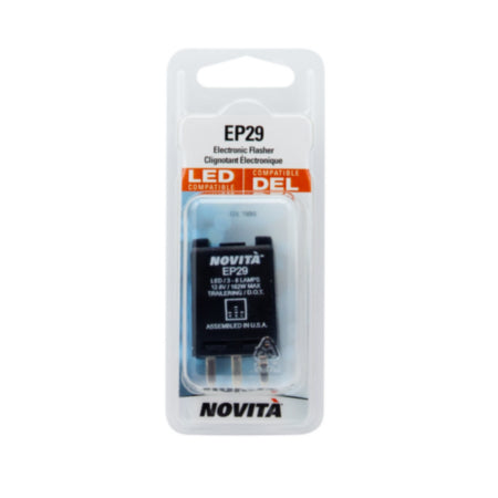 SLB EP29.MC1 Novita LED Hazard and Turn Signal Flasher (4 pin, 12V)