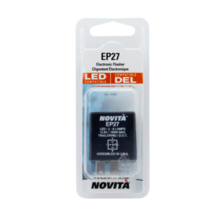 SLB EP27.MC1 Novita LED Hazard and Turn Signal Flasher (5 pin, 12V)