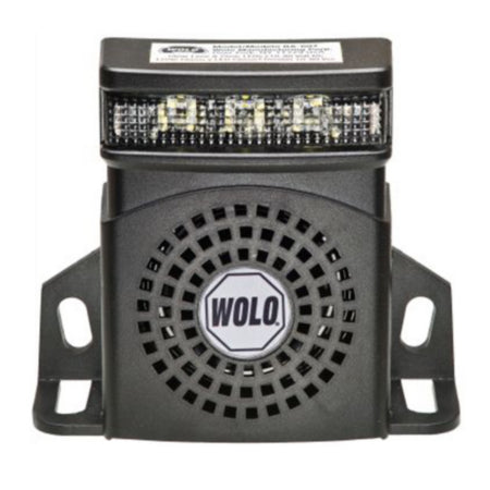 WLO BA-697 Wolo Heavy Duty Back-Up Alarm w/ Flashing LED (12-80V, 97 db)