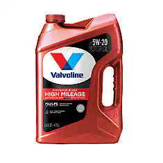 VAL 881162 | HIGH MILEAGE MAXLIFE SYNTHETIC BLEND 5W-20 MOTOR OIL : 5 QT