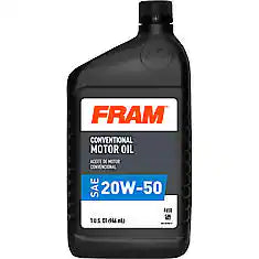 FRO F650 | CONVENTIONAL 20W-50 MOTOR OIL : 1 QT