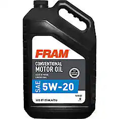 FRO F610-5QT | CONVENTIONAL 5W-20 MOTOR OIL : 5 QT