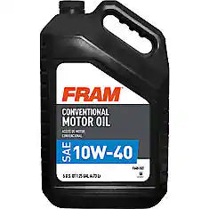 FRO F640-5QT | CONVENTIONAL 10W-40 MOTOR OIL : 5 QT