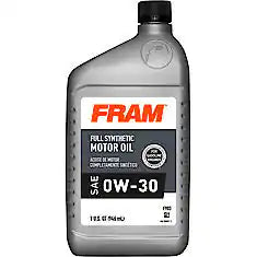 FRO F903 | FULL SYNTHETIC 0W-30 MOTOR OIL : 1 QT