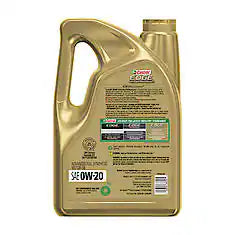 CTL 15B58F | 0W-20 EDGE EXTENDED PERFOMANCE FULL SYNTHETIC MOTOR OIL  : 5 QT