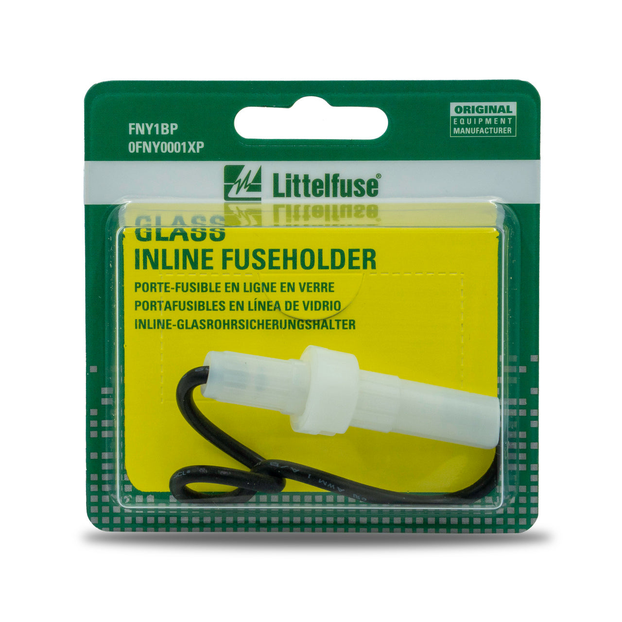 FUS 0FNY0001XP Littelfuse In-Line Glass Fuse Holder