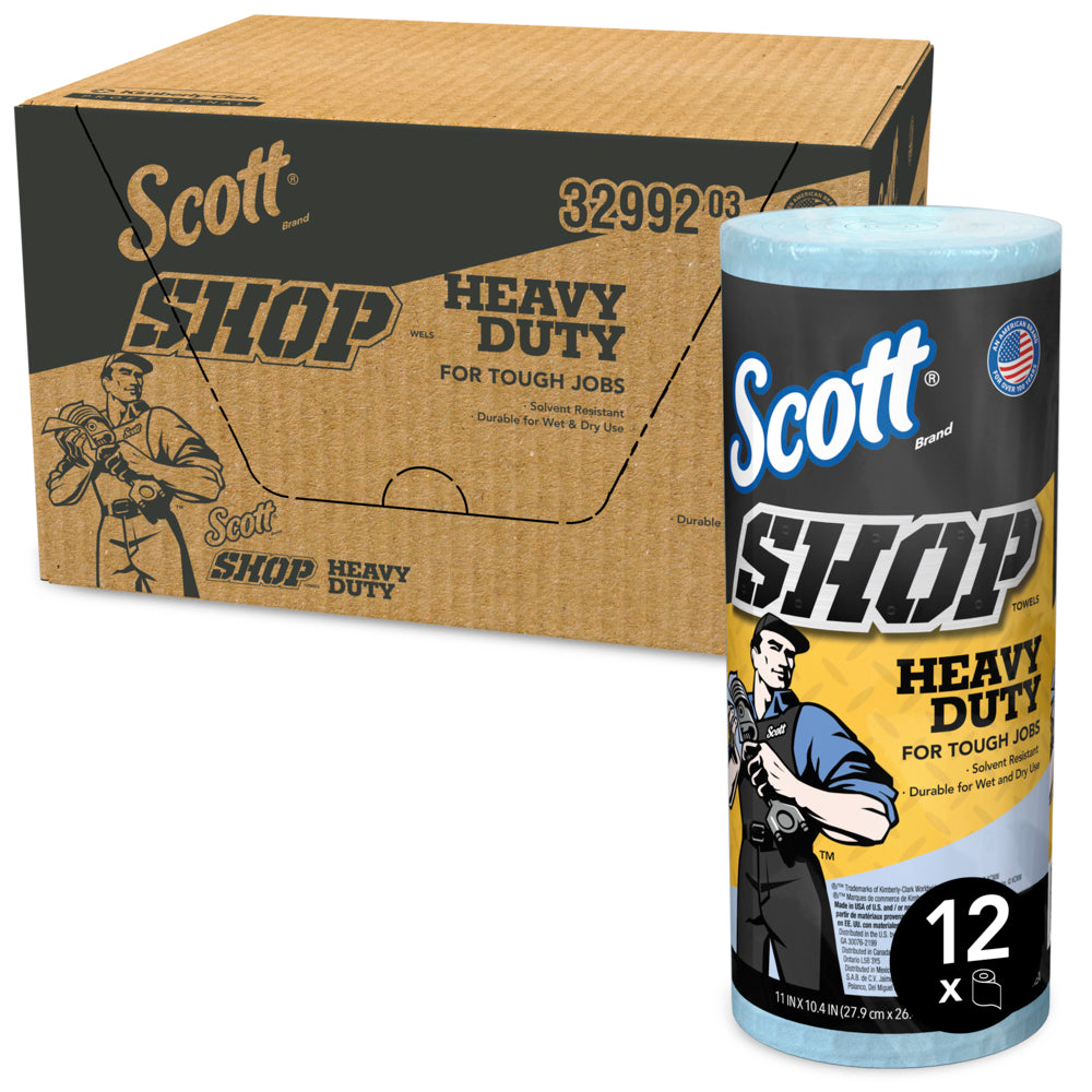 SCO 32992 Scott Heavy Duty Shop Towel (1 roll)