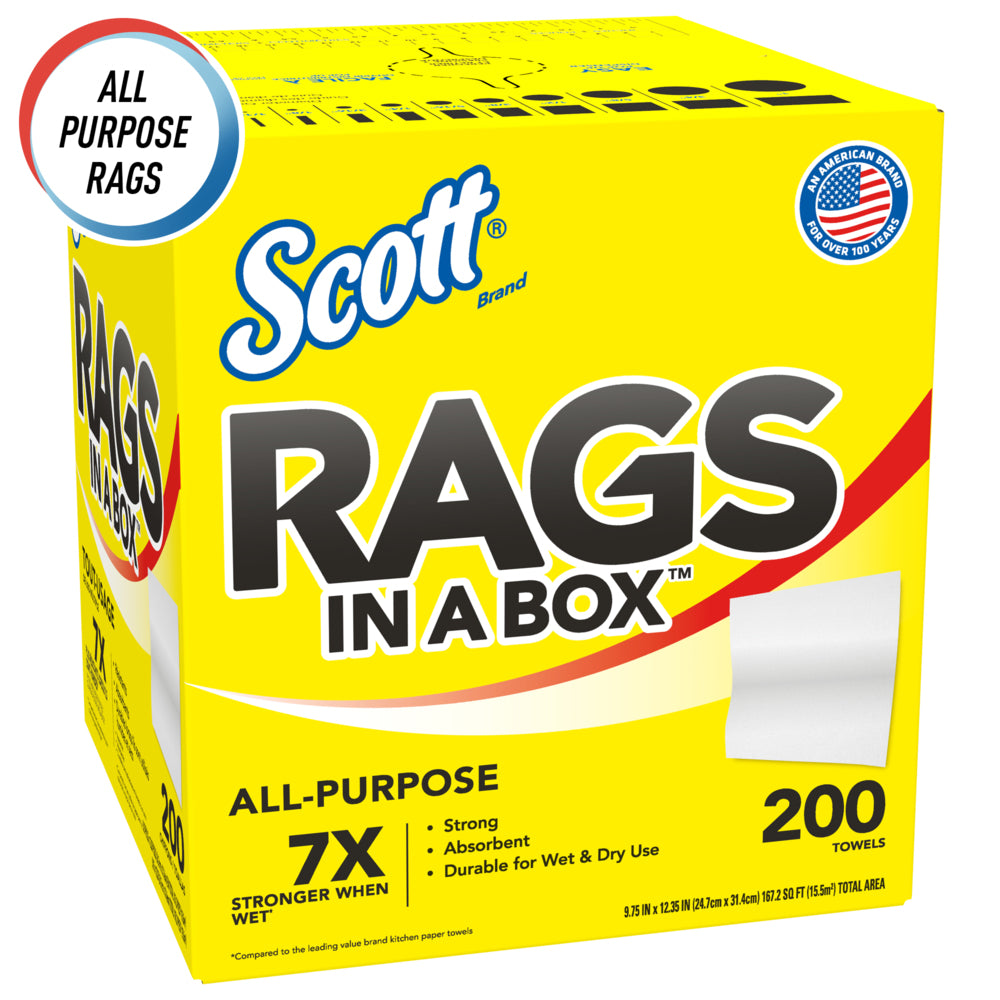 SCO 75260 Scott Rags In A Box (200 bx)