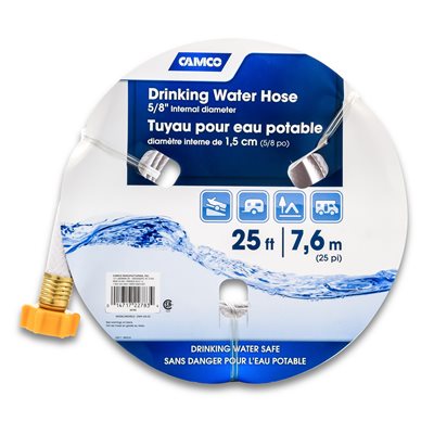 XCM 22783 Camco TastePURE Drinking Water Hose (5/8", 25 ft)