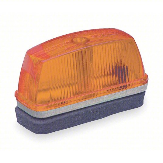 LTG 46333 Grote Rectangle School Bus Marker Light (4", Amber)