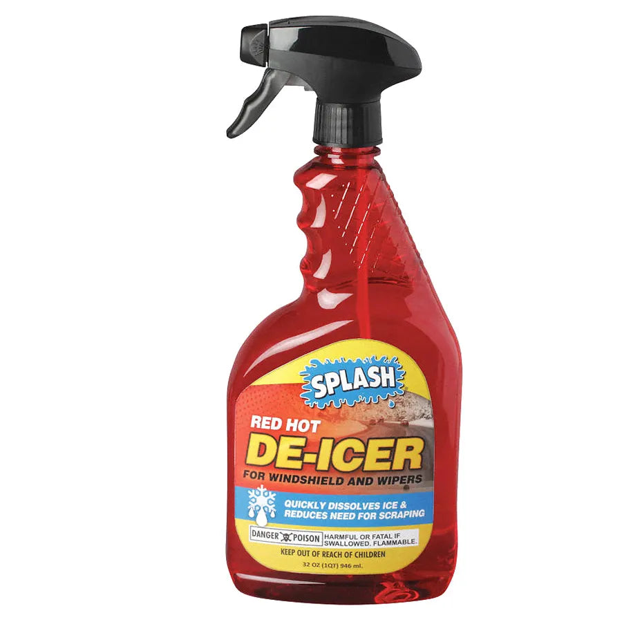 WWS 34632 SPLASH Red Hot De-Icer Trigger Spray (32oz)