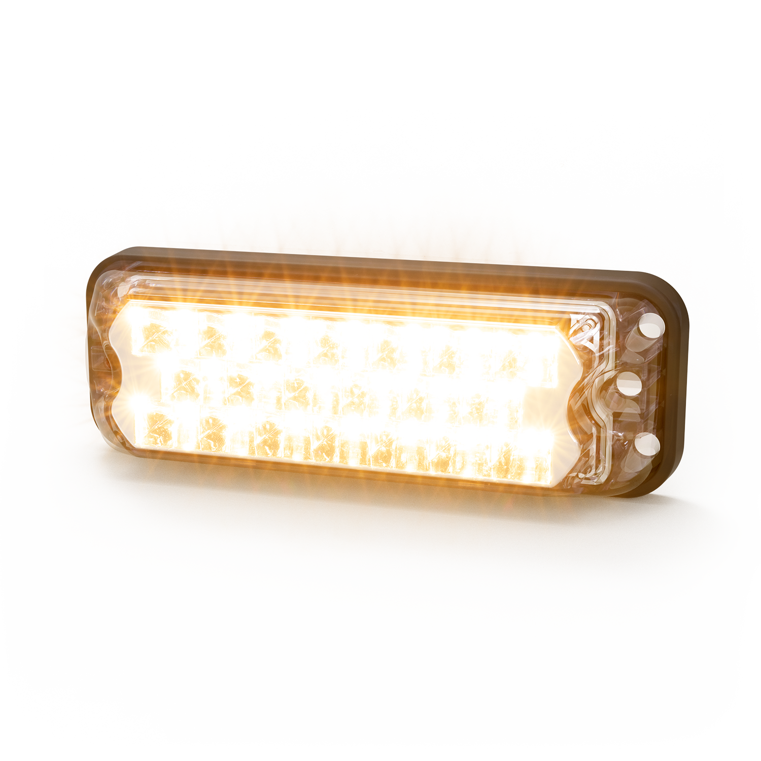 ECO 3811A ECCO Directional 20 LED Light (6.1", Amber, Surface)