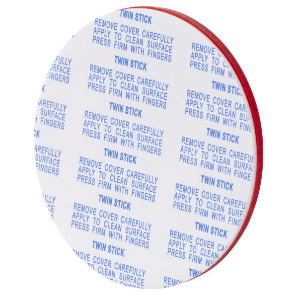 LTG 40062 Grote Round Stick-On Reflector (3", Red)