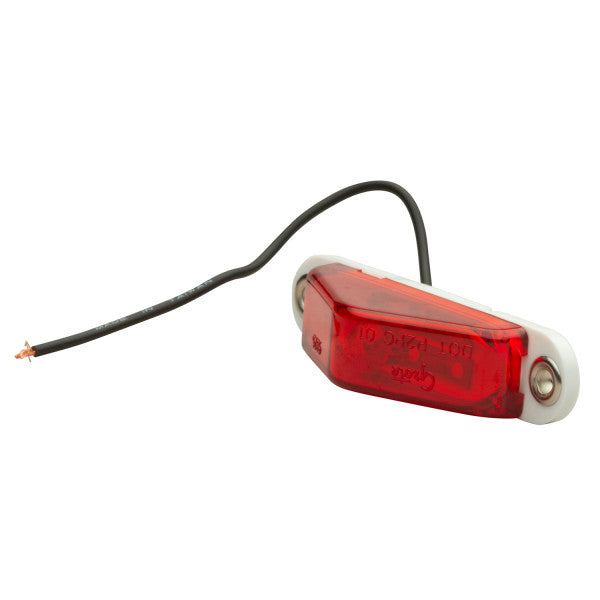 LTG 45512 Grote Clearance Marker Light with Peak Lens (3", Red)
