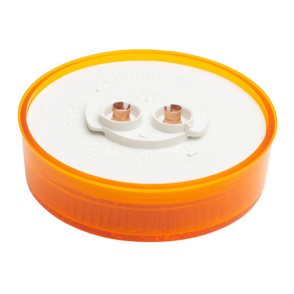 LTG 45833 Grote Round Clearance Marker Light (2.5", Amber, Reflective)