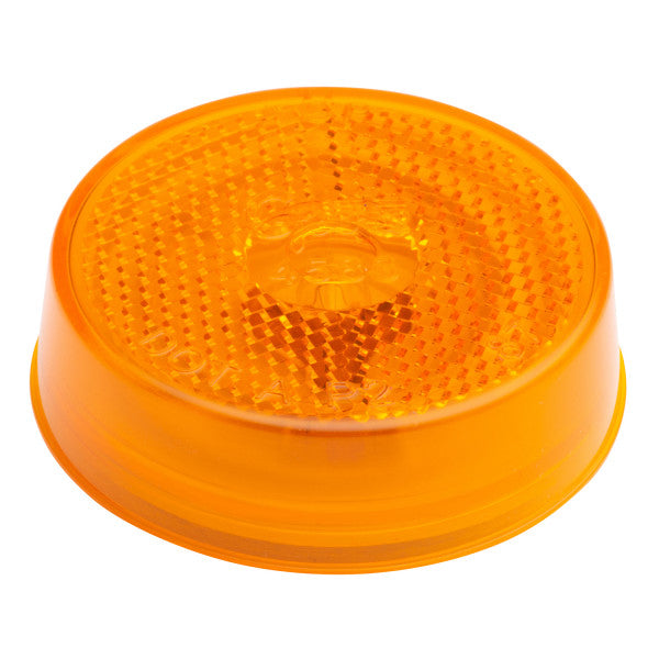 LTG 45833 Grote Round Clearance Marker Light (2.5", Amber, Reflective)