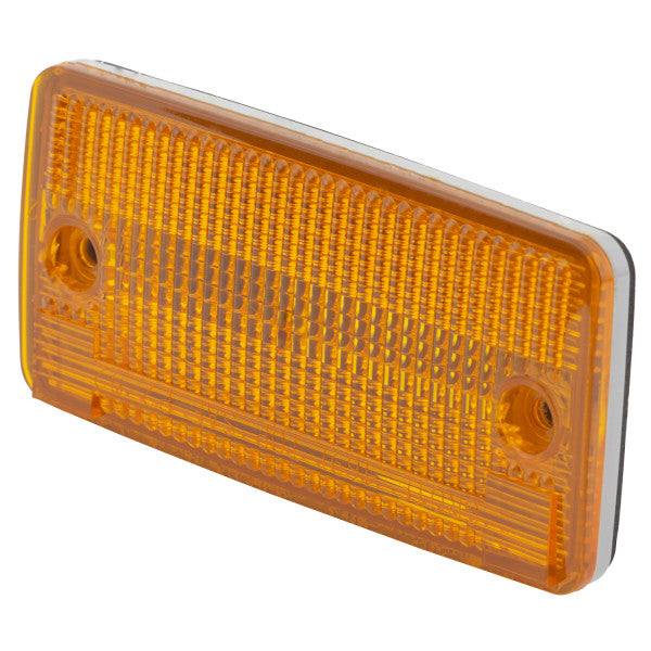 LTG 46913 Grote Flush-Mount Rectangular Cab Marker Light (4.5", Amber)