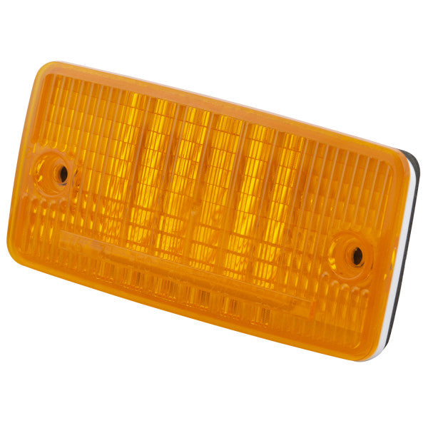 LTG 47063 Grote SuperNova Flush-Mount Rectangular LED Cab Marker Light (4.5", Amber)