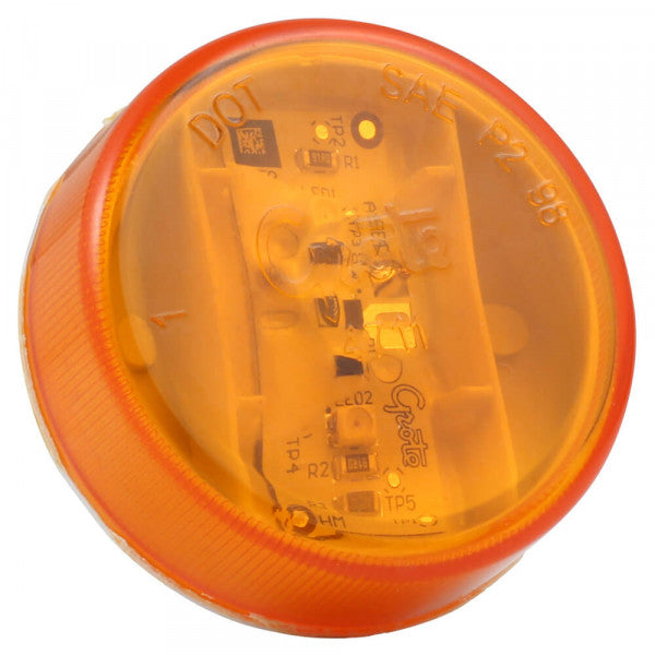 LTG 47113 Grote SuperNova Round LED Clearance Marker Light (2", Amber)
