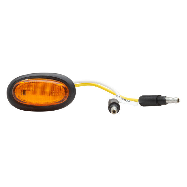 LTG 47963 Grote MicroNova Oval LED Clearance Marker Light (Amber, P2)
