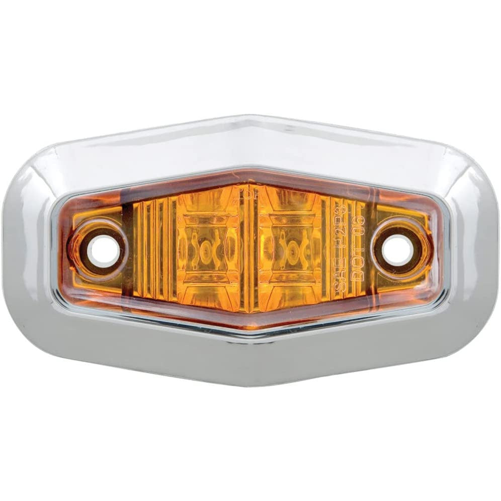 DLT MCL13ATRS Optronics LED Sealed Marker/Clearance Light Kit (2.5" Oblong, Amber, Surface)