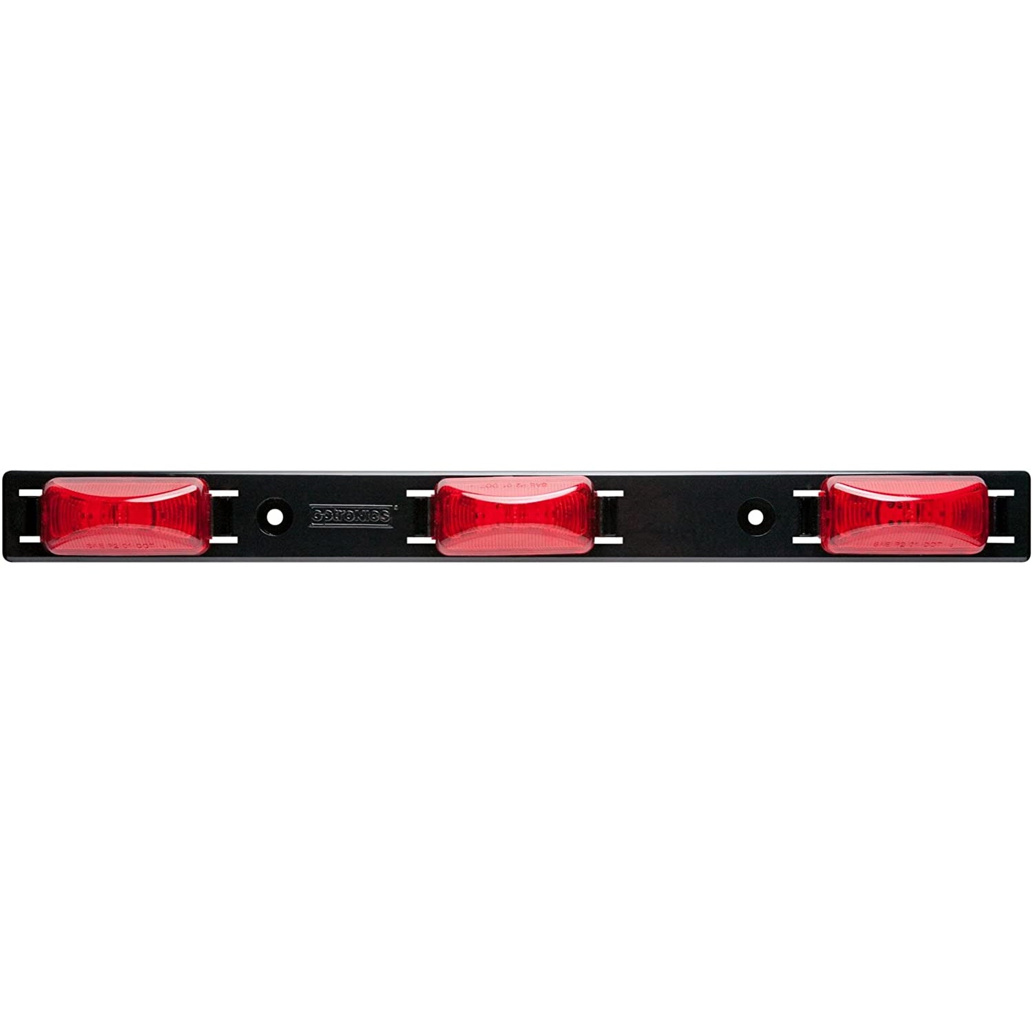 DLT MCL83RK Optronics LED Sealed Identification Light Bar (16", Red, Surface)