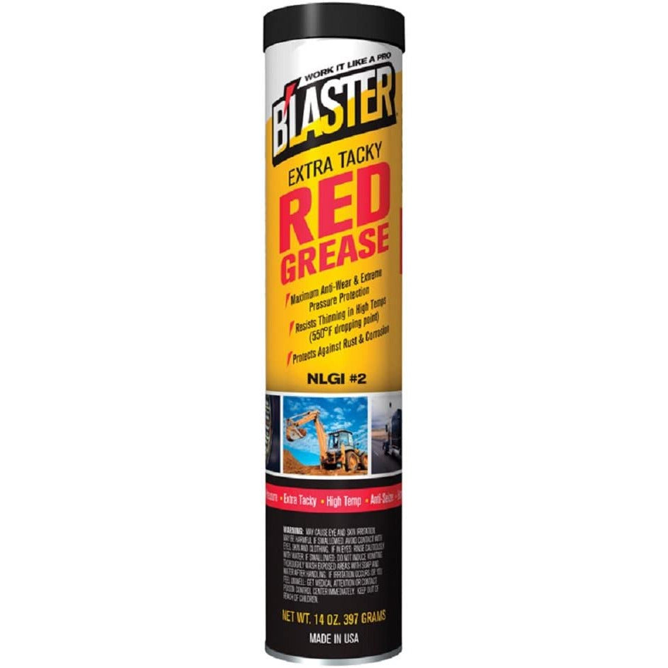 BLT GR-14C-HTR Blaster Extra Tacky Red Grease (14 oz)