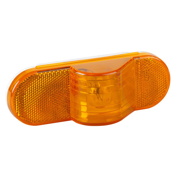 LTG 52193 Grote Economy Stop Tail Turn Light (6" Oval, Amber, Reflective 3 Female Pin)
