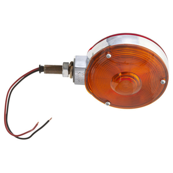 LTG 53000 Grote Zinc Die-Cast Stop Tail Turn Light (Double-Face, Double Contact, Chrome)