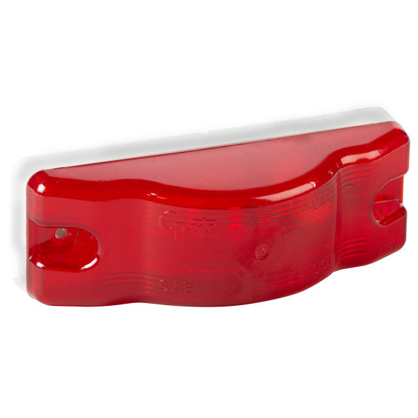 LTG 54012 Grote Sentry Supplemental High Mount Stop Light (6" Rectangle, Red, 2 Male Pin)