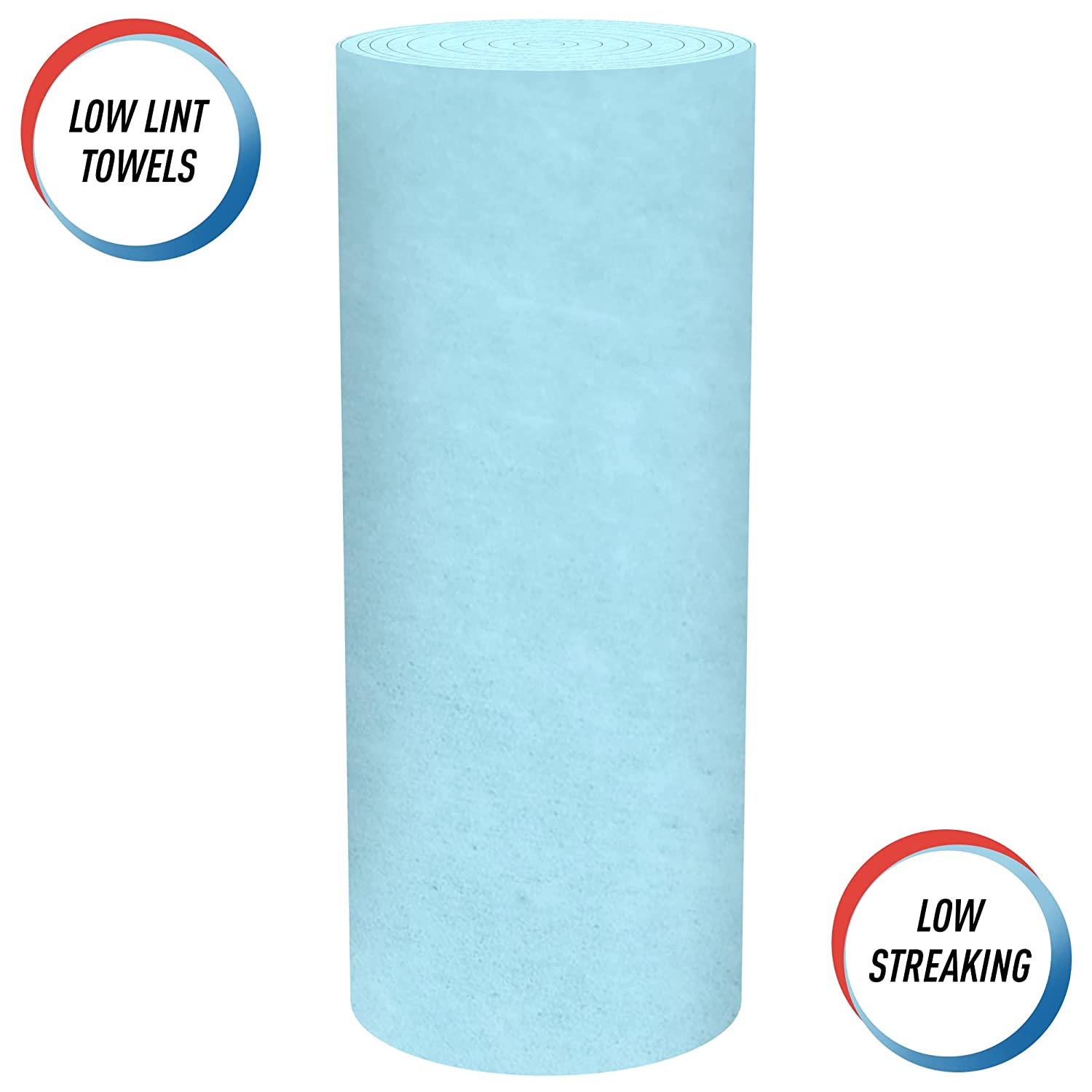 SCO 32896 Scott Blue Glass Towels (1 roll)