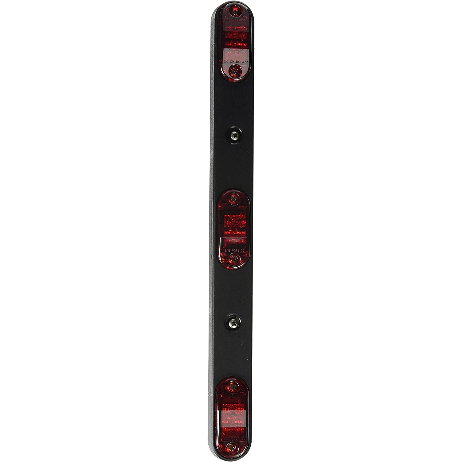 LTG 49212-5 Grote 2.5" Oval LED Light Bar (15", Red)