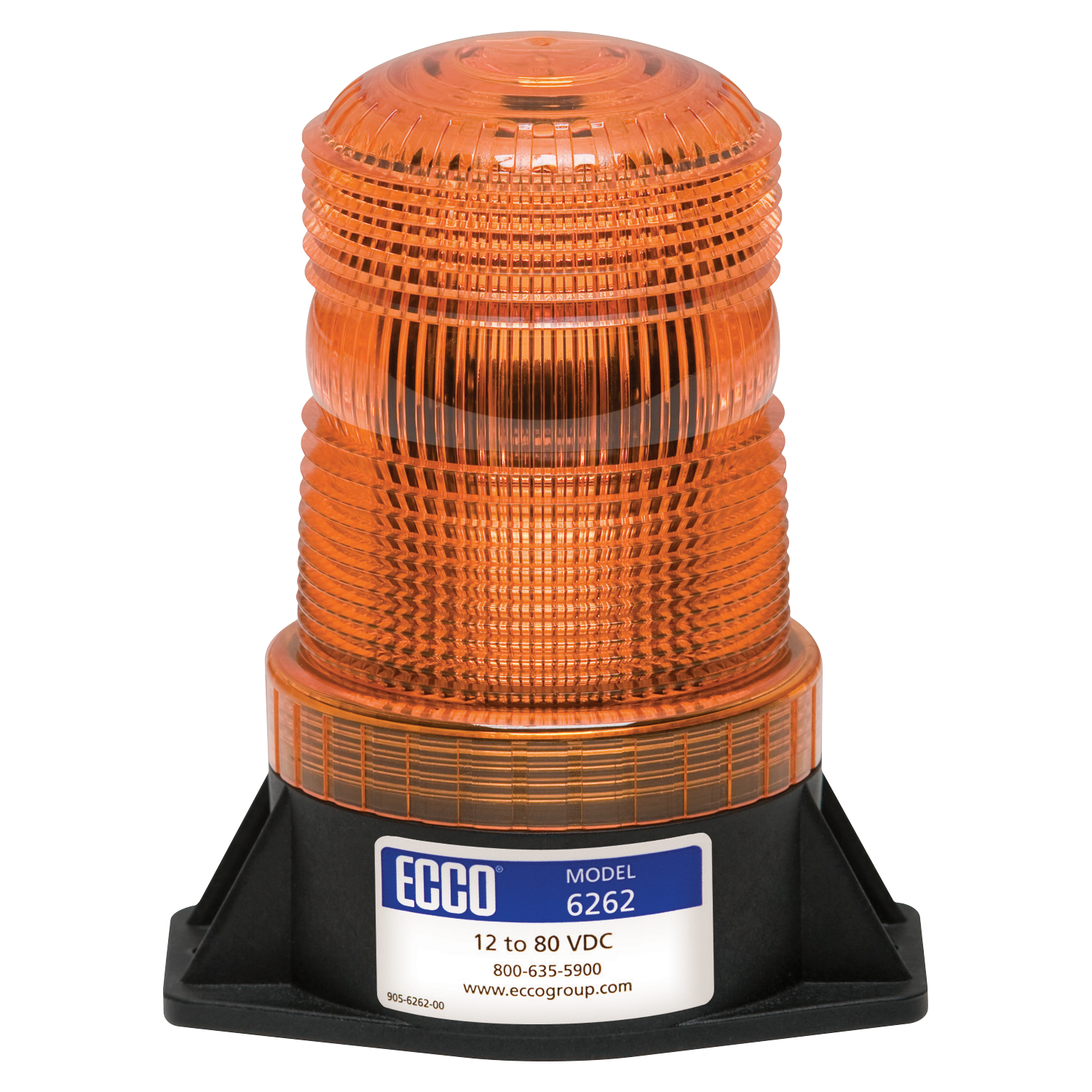 ECO 6262A ECCO 6262 Series Industrial LED 5" Beacon (2 Bolt)