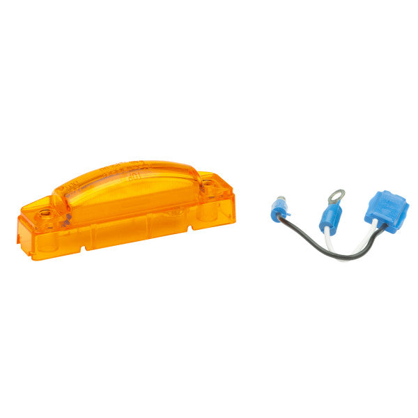 LTG 66513 Grote SuperNova Thin-Line LED Rectangle Clearance Marker Light Kit (3", Amber, 47243 + 66930)