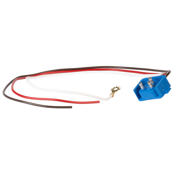 LTG 66843 Grote Stop Tail Turn 3-Wire Plug-In Pigtail for Female Pin Lights (90 Degree, 18")