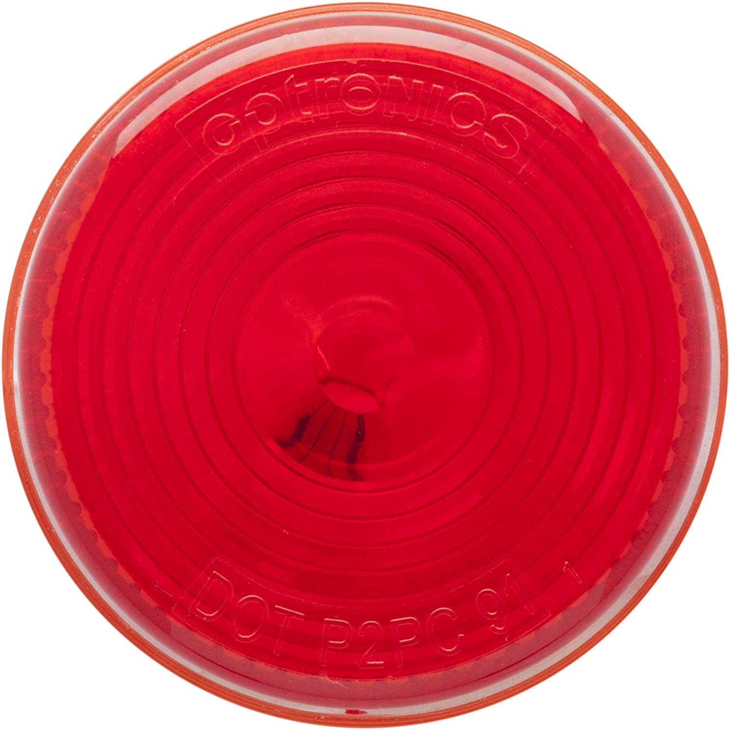 DLT MC53RS Optronics Sealed Marker/Clearance Light (2" Round, Red, Grommet)