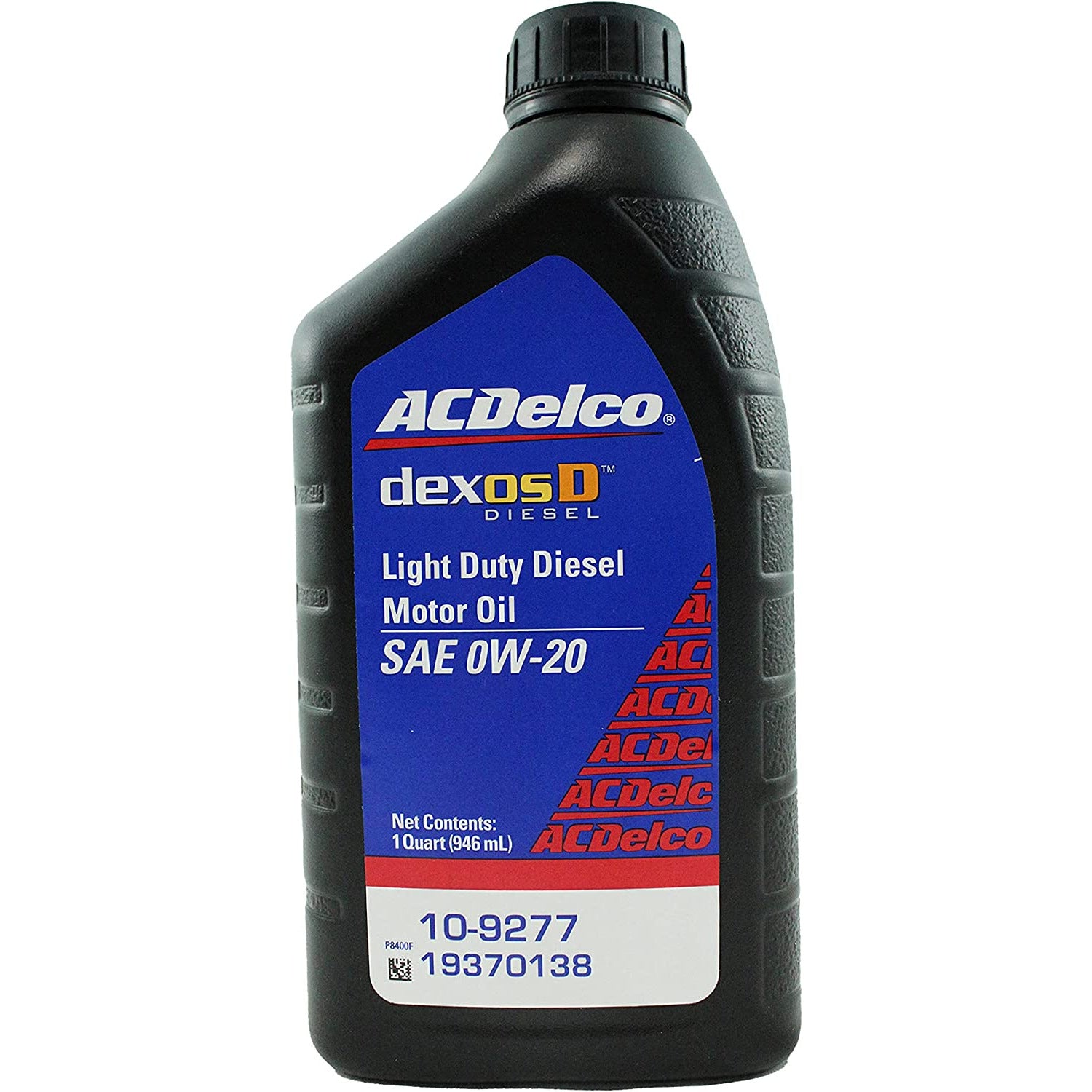 XAD 10-9277 Delco Light Duty Diesel SAE 0W-20 Syn-Blend Motor Oil (32 oz)