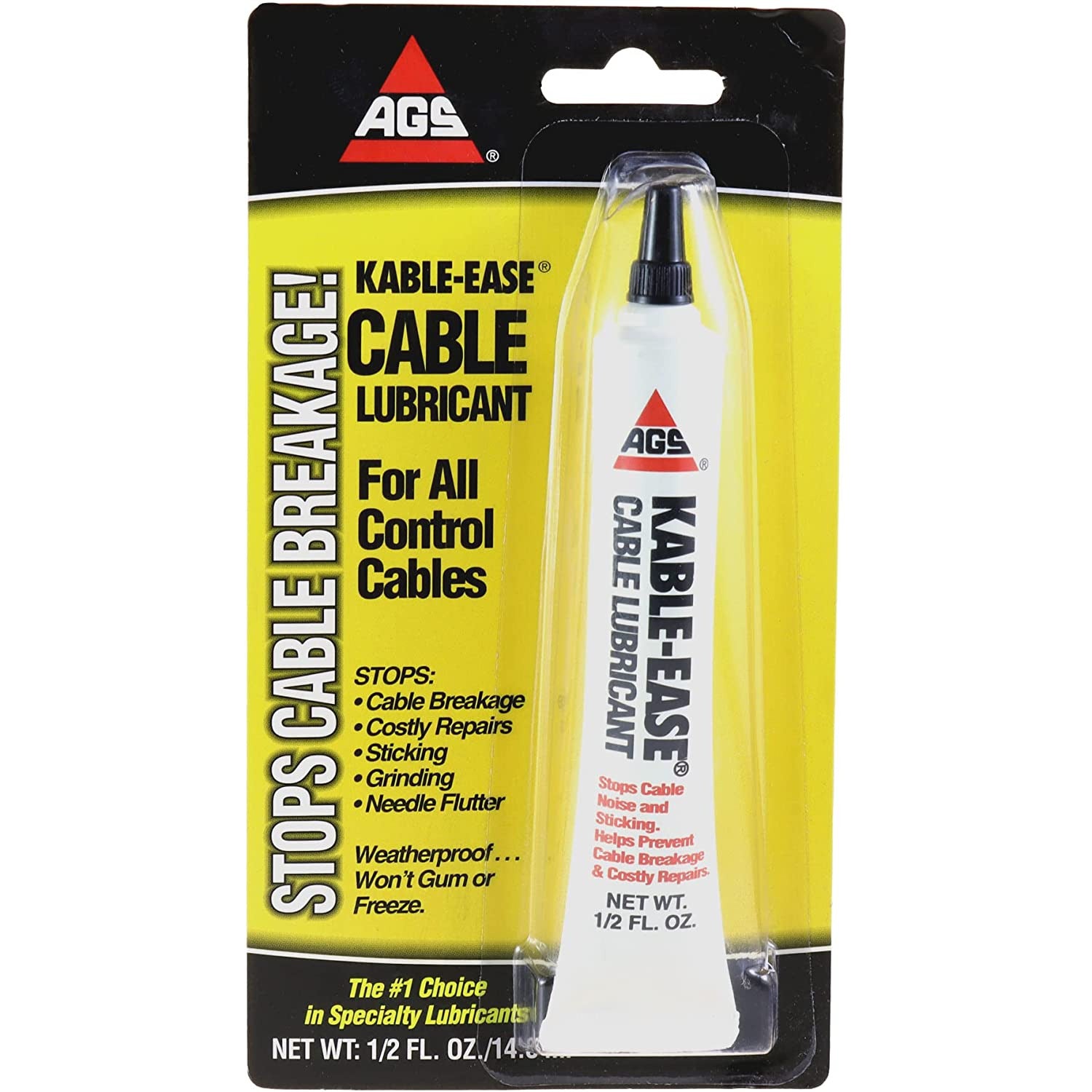 AGS MZ4H AGS KABLE-EASE Cable Lubricant Tube (0.5 oz)