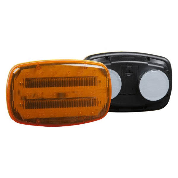 LTG 79203-5 Grote Magnetic Battery-Operated LED Warning Light (6.5", Amber)