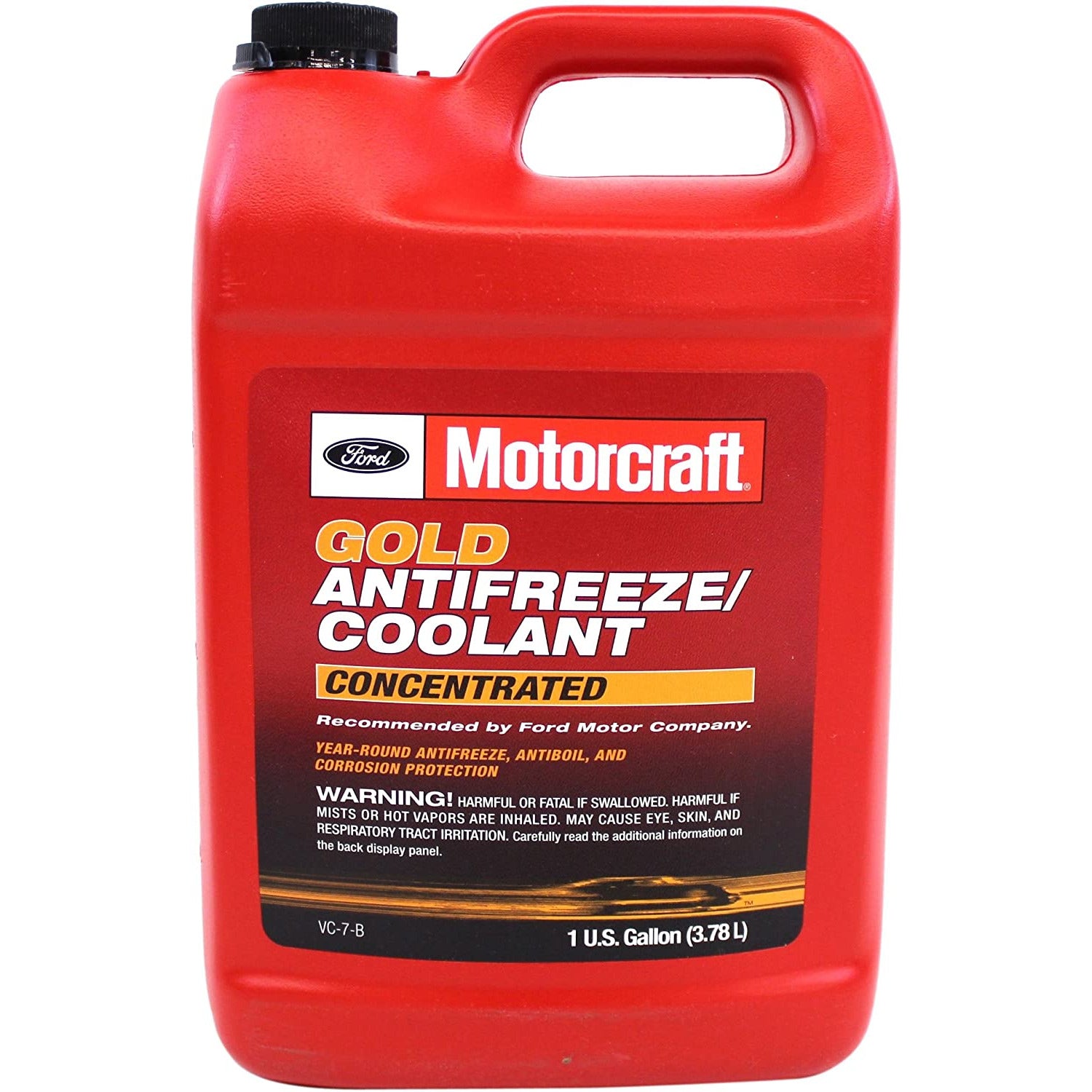 XFM VC7B Motorcraft Antifreeze/Coolant Concentrated (Gold, 1 Gal)
