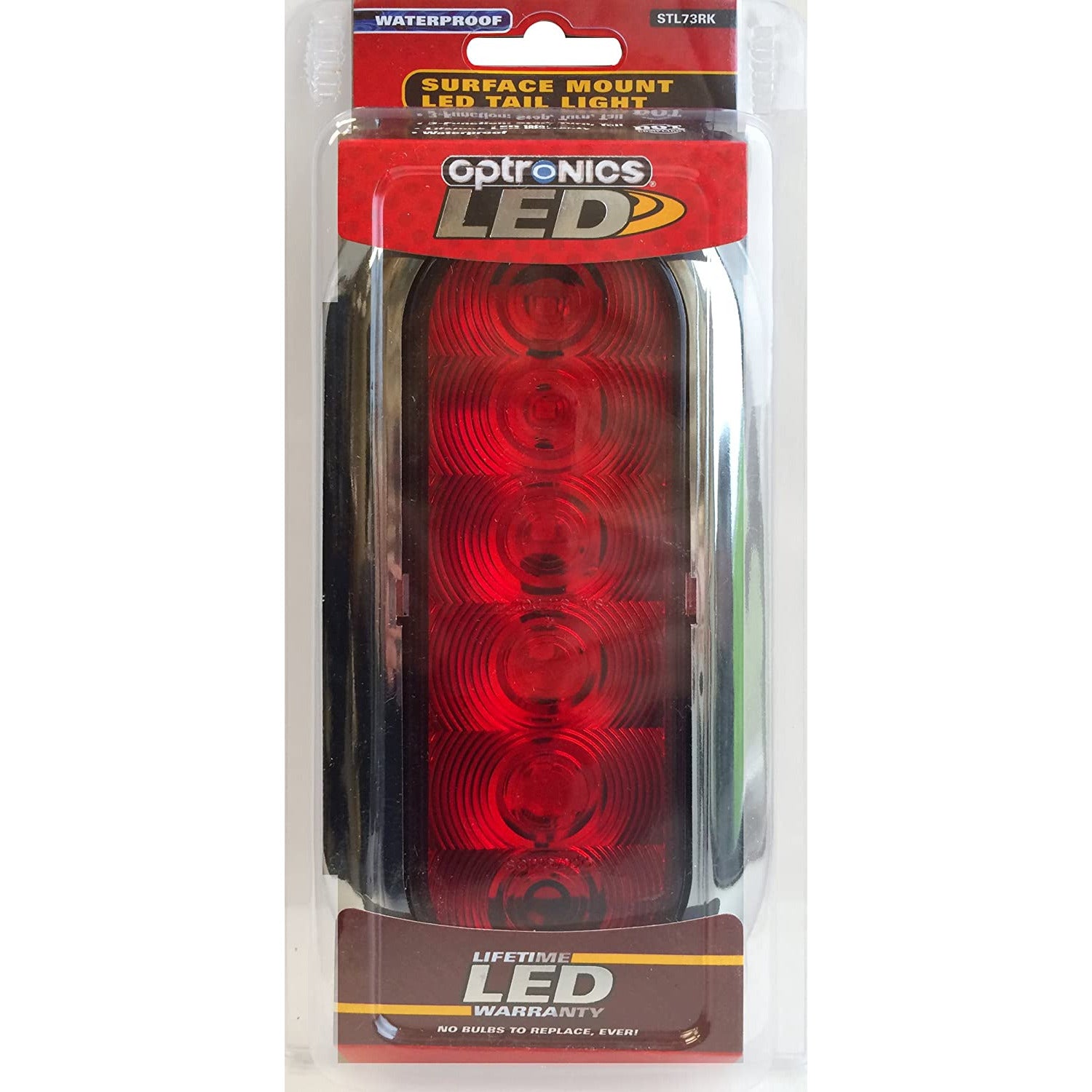 DLT STL73RK Optronics LED Combination Tail Light (6" Oval, Flange-Surface)