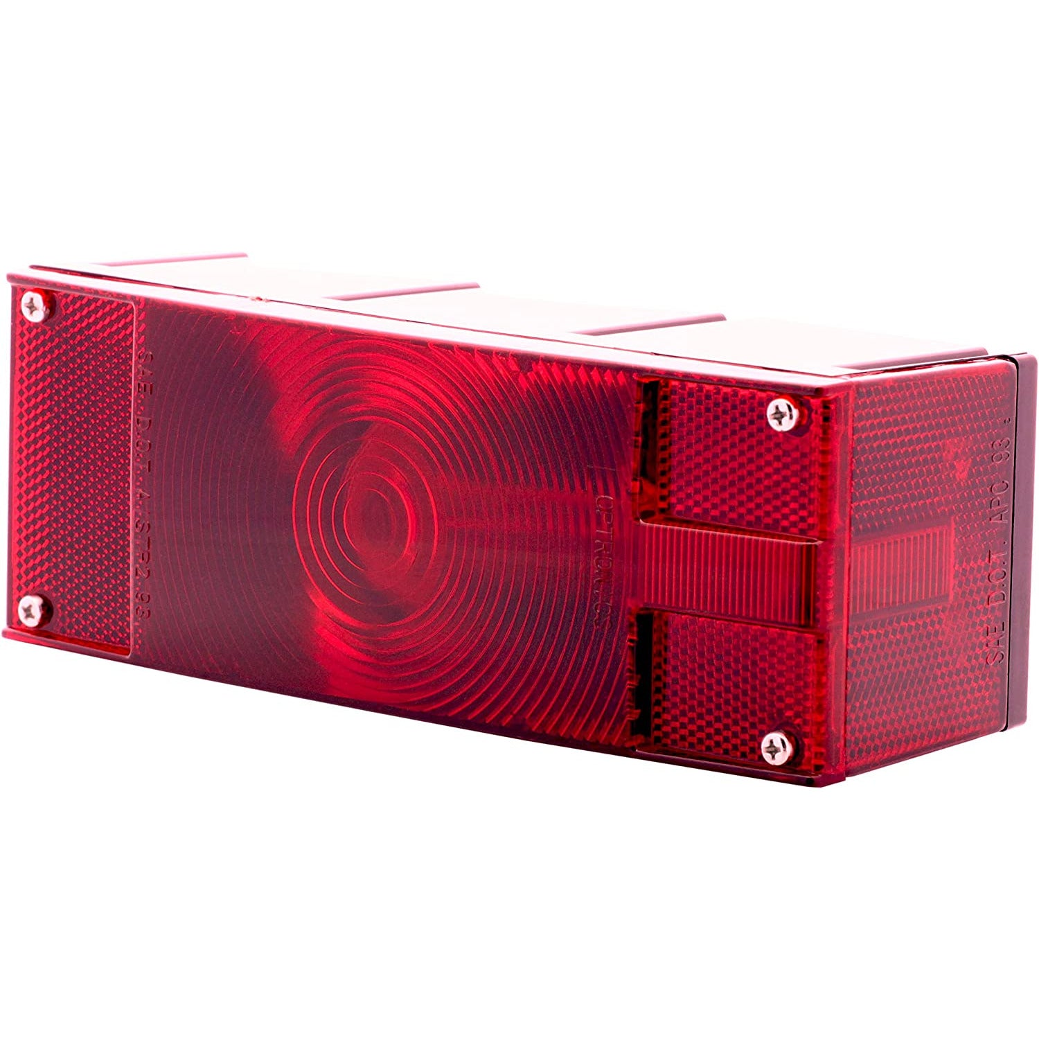 DLT ST16RS Optronics Waterproof Combination Tail Light (Right, Rectangle, Stud)