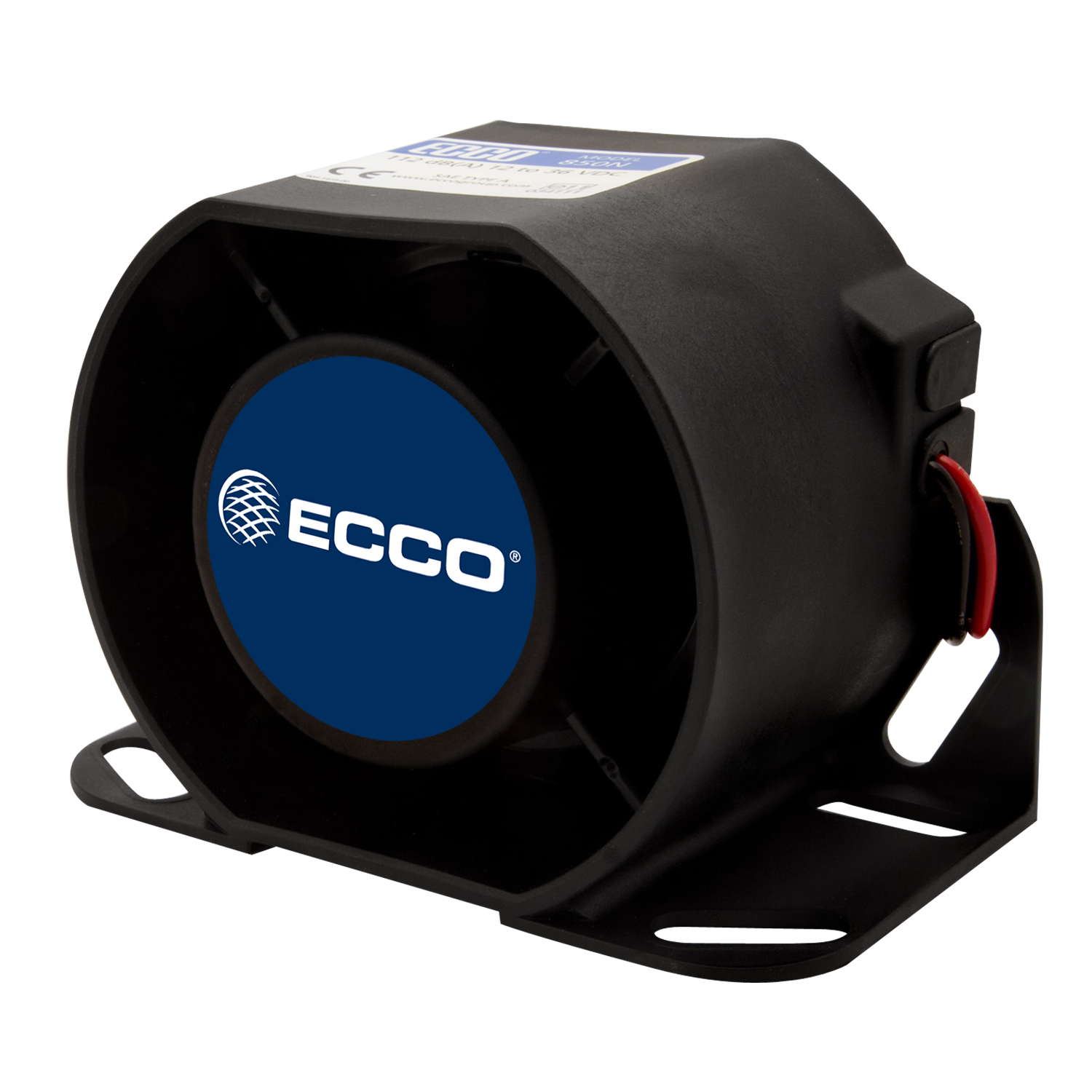 ECO 876N ECCO 800 Series Surface Mount Back-Up Tonal Alarm (112dB, 12-36V)
