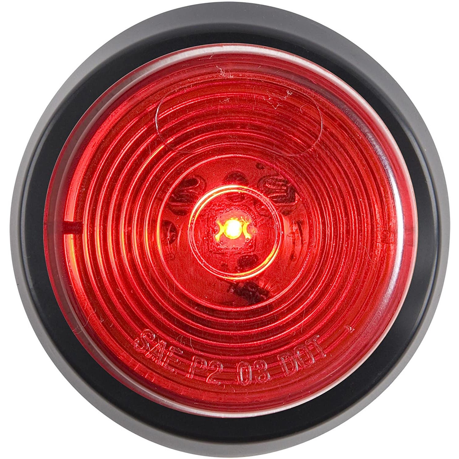 DLT MCL56RK Optronics LED Sealed Marker/Clearance Light Kit (2" Round, Red, Grommet)