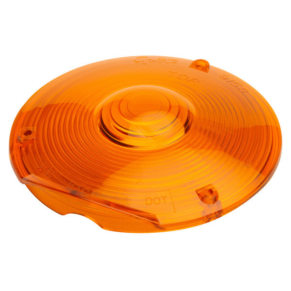 LTG 91583 Grote Stop Tail Turn Replacement Lens (Round, Amber)