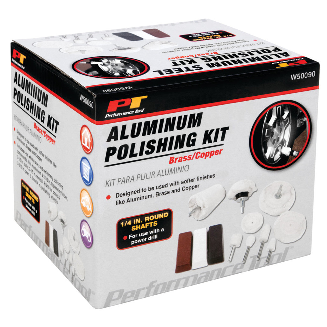 ET WILW50090 Performance Tool Aluminum Polishing Kit