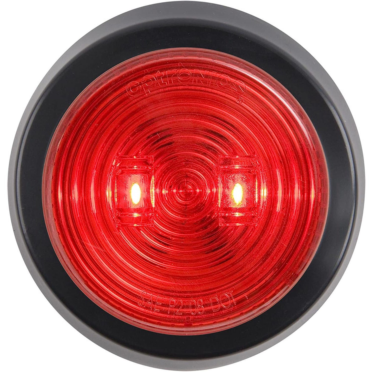 DLT MCL527RK Optronics LED Sealed Marker/Clearance Light Kit (2.5" Round, Red, Grommet)